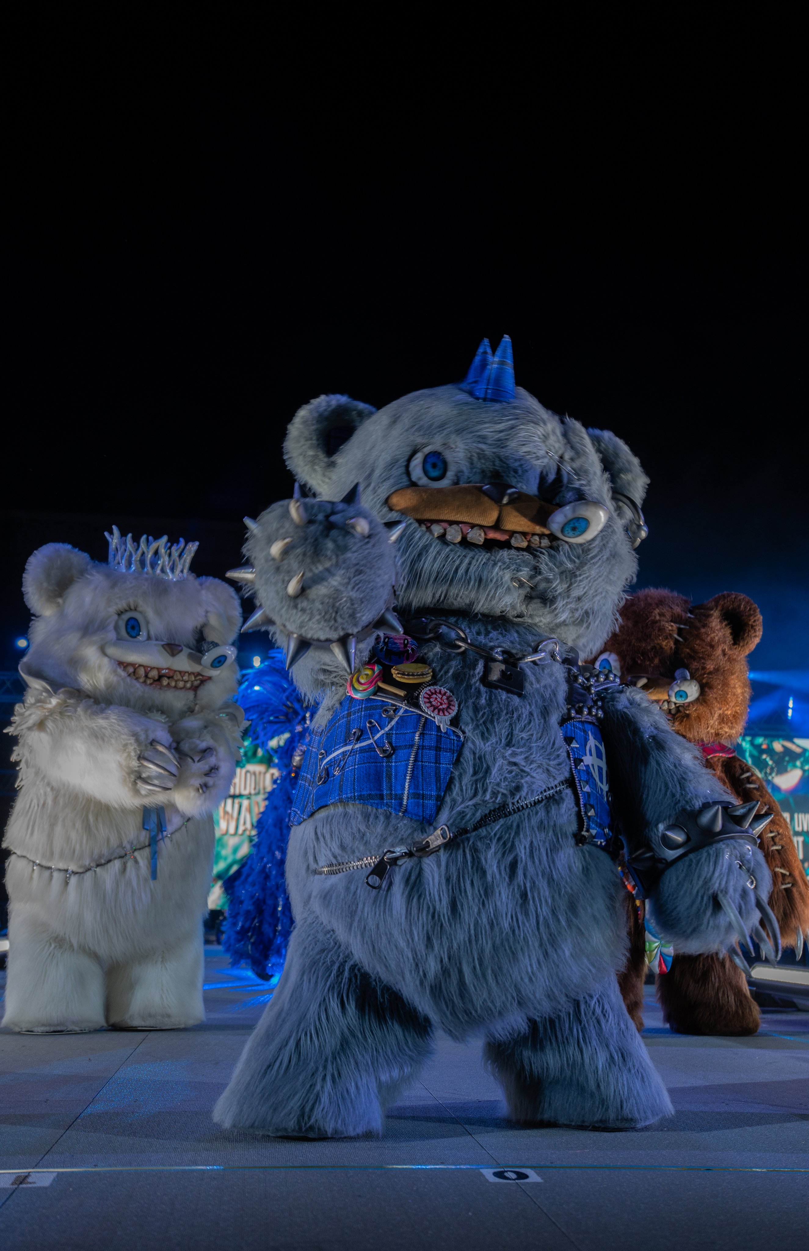 ハミクマパンクぬいぐるみ 2025新作 USJ限定 ハミクマパンク