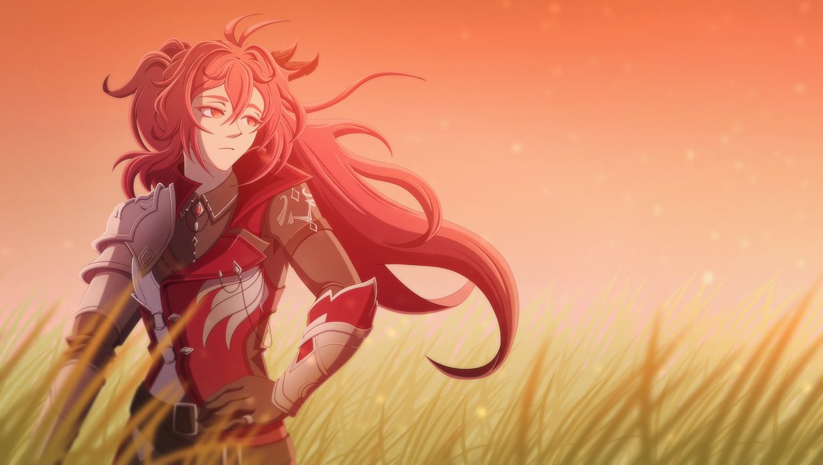 Dropped everything to draw this as soon as I saw that Hoyofair Diluc

Omfg he's hot

#genshinimpact #genshinfanart #diluc #dilucragnvindr #dilucfanart #hoyofair #fanart #anime