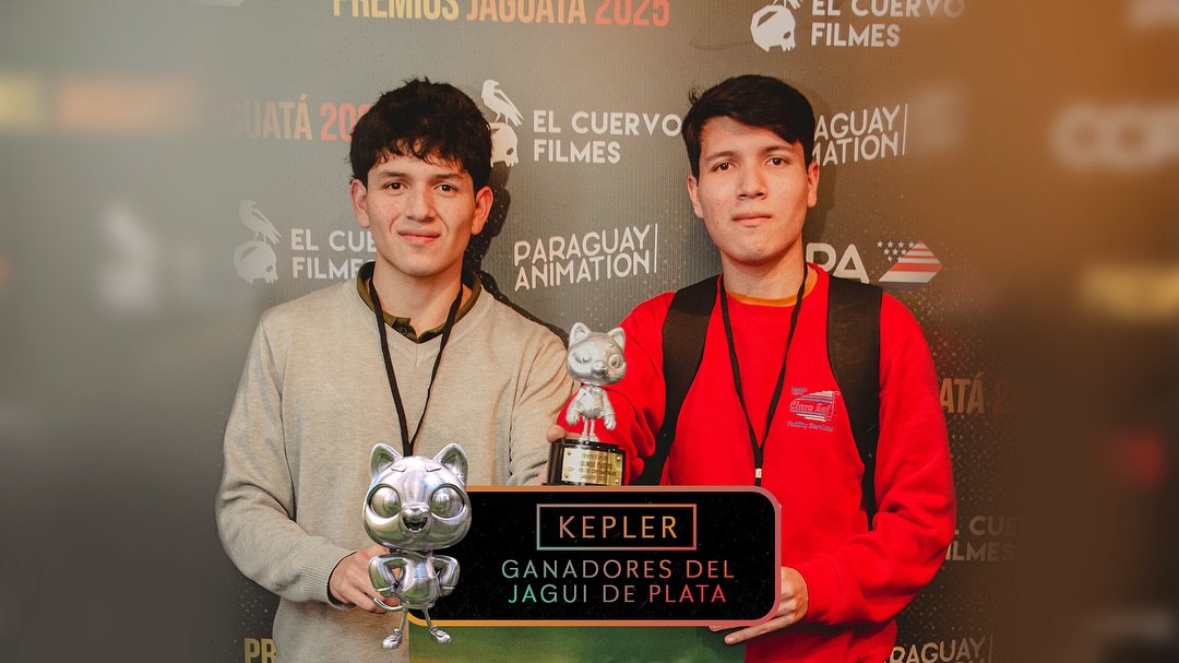 #Animate #Jaguatá2025

Elías Sebastián Álvarez Jara, representante del equipo Kepler, ganadores del segundo puesto del concurso de cortos animados #Jaguatá2025 se acerco a la sede central del #CCPA a retirar el premio correspondiente para el equipo.

<a href="/pyanimation/">Paraguay Animation</a> <a href="/kael/">kael</a>.616