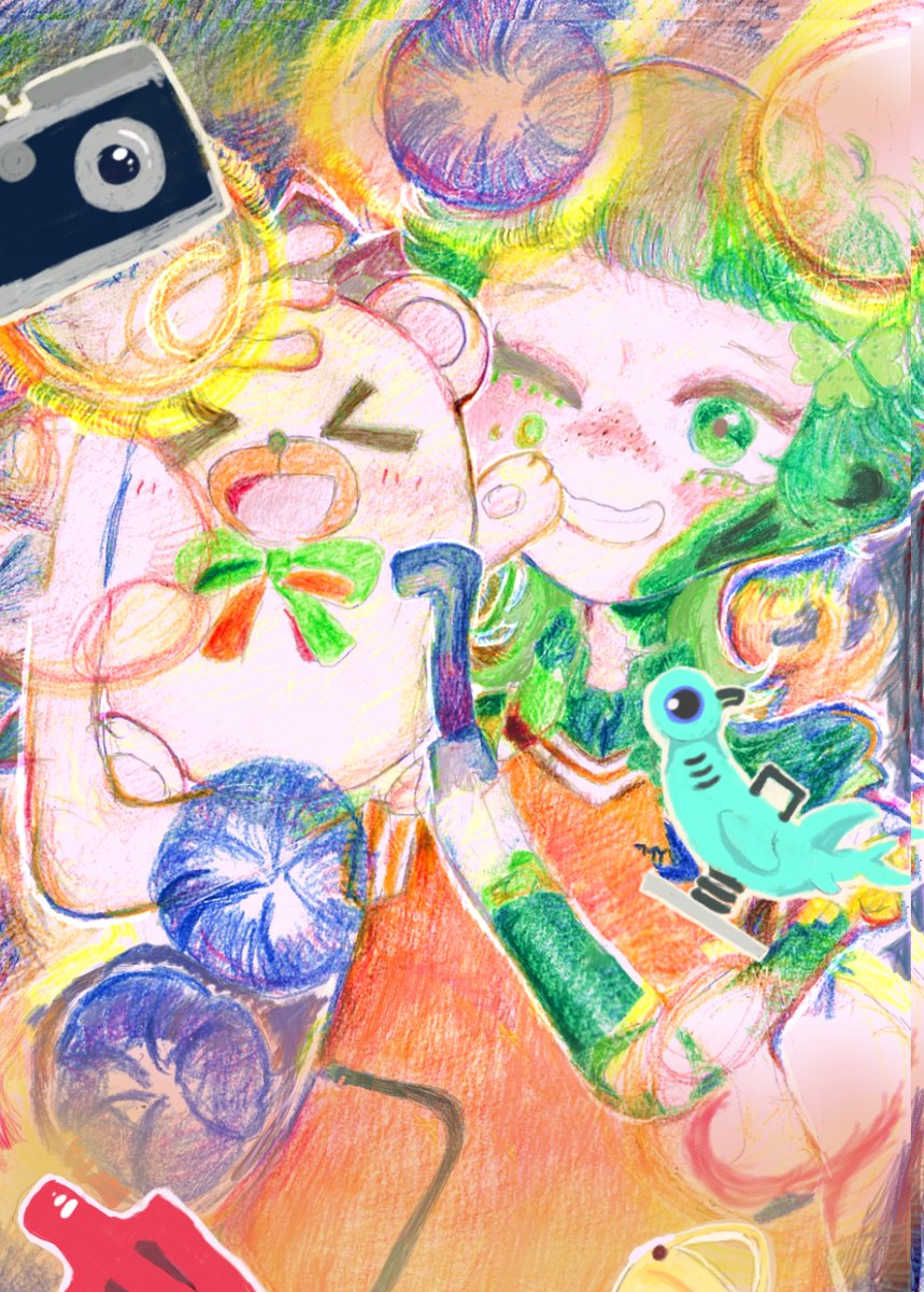 夏枯れ3周年おめでとう！！✨
これまでもこれからもずっと大好きな曲です！
#ZUTOMAYO_CARD
#ずとまよファンアート