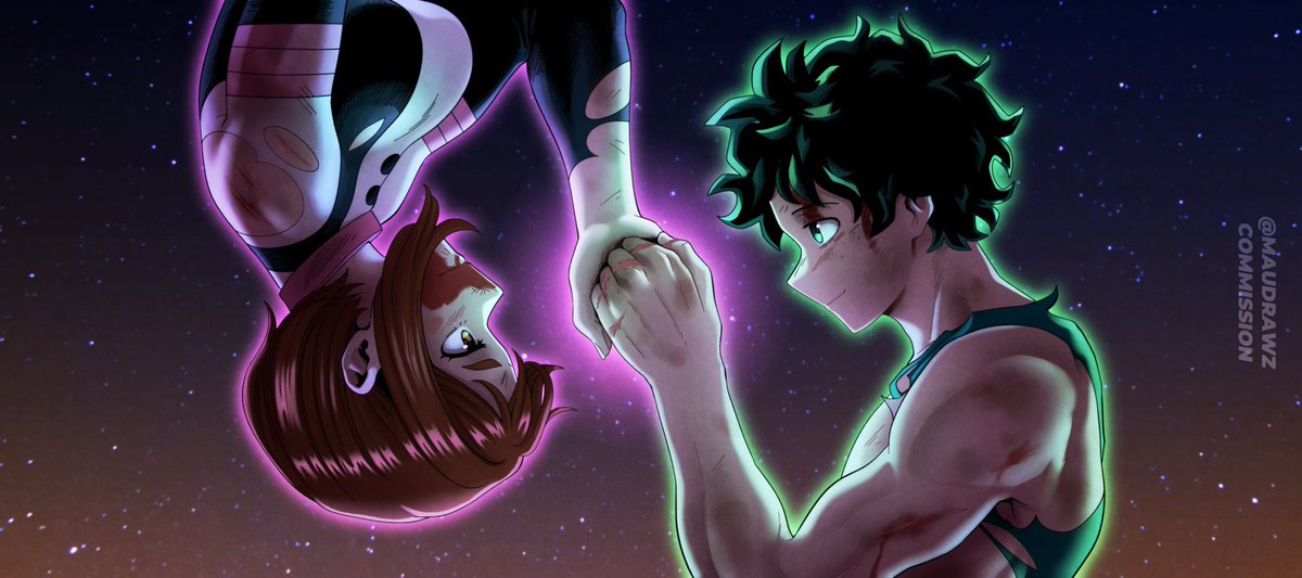 I never lose I got to draw Izuocha for a comm 🥹 #MHA