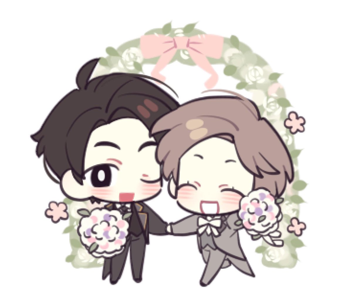 lqcx11090222's tweet photo. 最幸福的婚礼🥰
#4주애인 @maroronnn https://t.co/3GzpMHRA6t