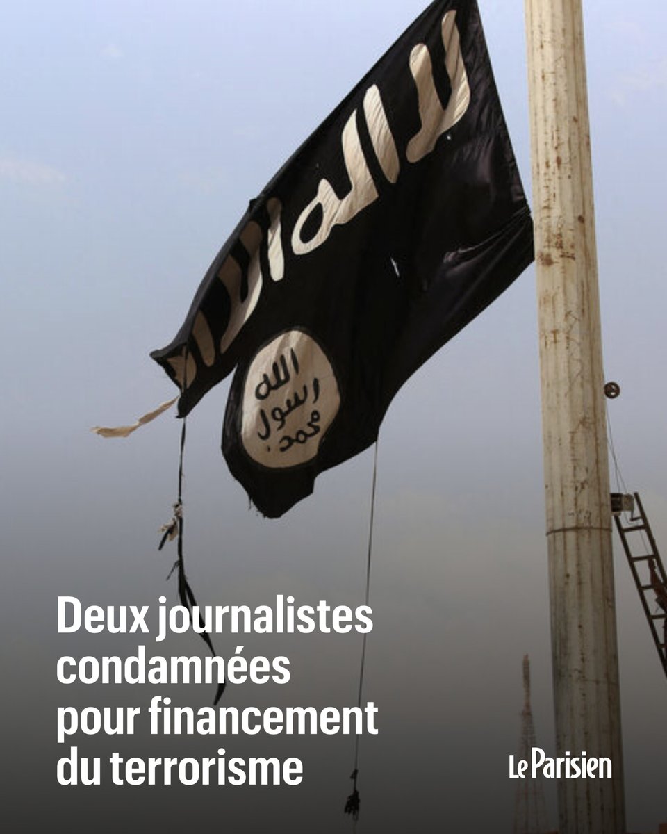 Elles avaient transféré des fonds afin de payer des passeurs en vue «d'exfiltrer» plusieurs femmes françaises qui avaient rejoint l'État islamique.

Devant le tribunal, elles ont admis être «sorties du cadre» de leur métier et avoir agi par «humanité»

➡️ l.leparisien.fr/nU2J