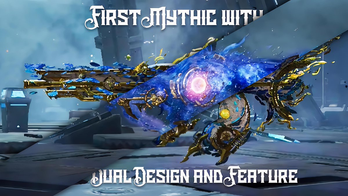 DarkViper_X's tweet image. youtu.be/1rXUekA2F4k?si…
🔥"First Mythic Gun with Dual Visuals"
➡️ "Mythic RAM 7 Dual Design High quality Showcase"
➡️ Whorl of Midnight Lucky Draw all contents Detailed Showcase!