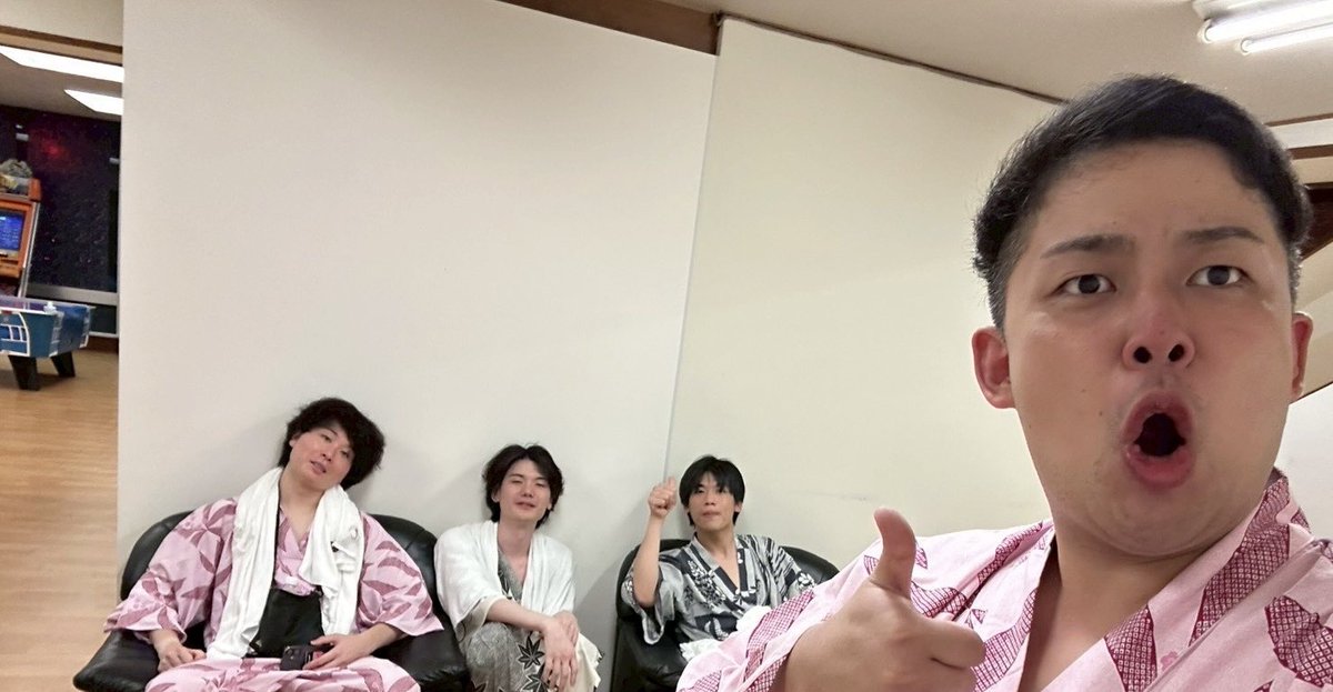 tiesay2's tweet image. つるまるさんに連れていっていただいた旅行で古市さんの乳首とれた