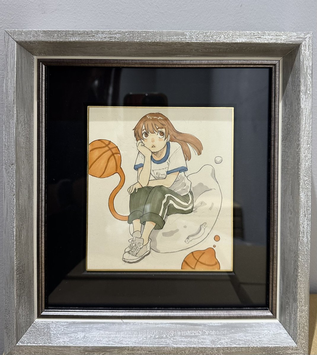 冬目ケイ 原画展 #anowtherK DS caiman shibuya アクリルで描かれた