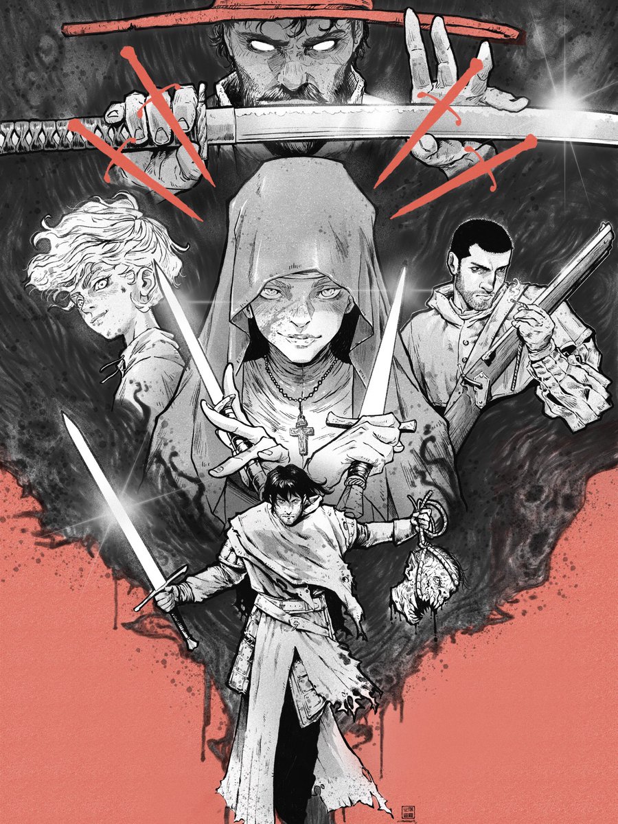 Por fin os puedo enseñar la ilustración que he hecho para el número 3 de Monstruos Ibéricos!🔥
Escrito y editado por mi gran amigo y mentor @raulmaldragon
Podéis apoyar el proyecto aquí ❤️
https:/www.verkami.com/projects/40239-monstruos-
ibericos-3-a-las-puertas-del-infierno