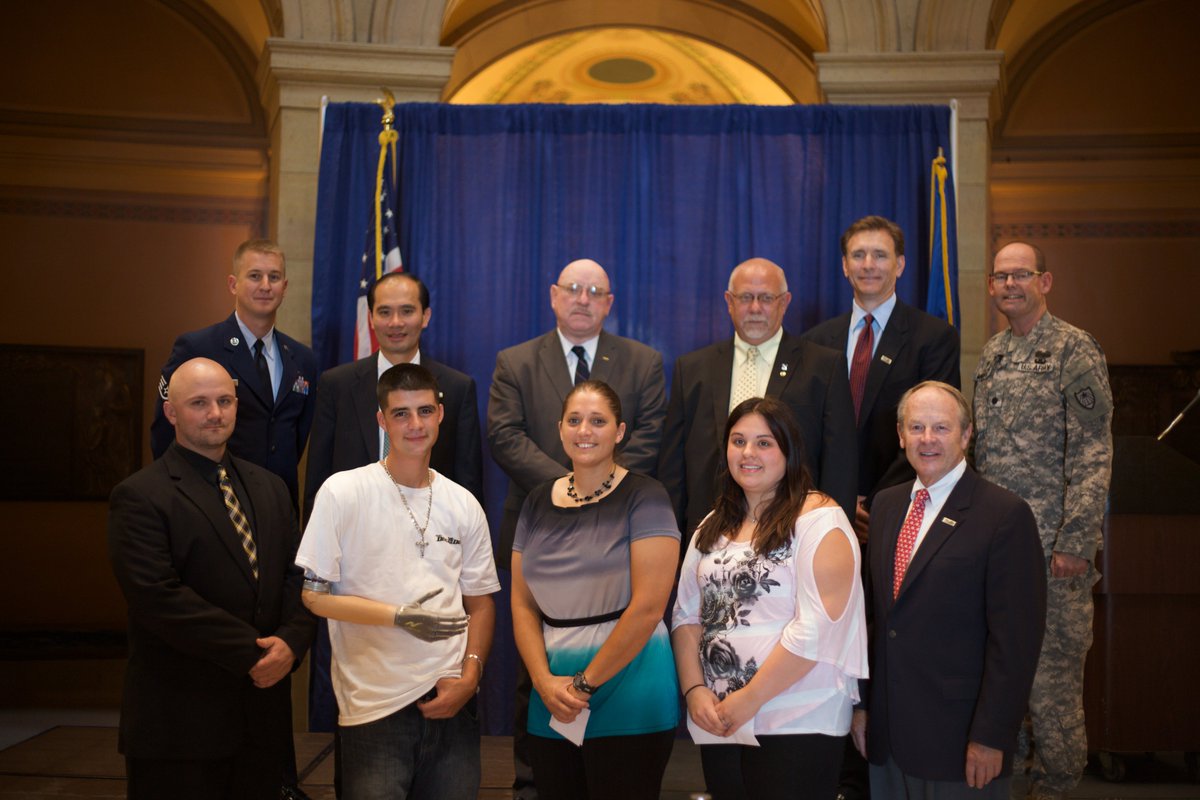 We remember the attacks of September 11, 2001 and the brave men and women who were called to serve in the military in the days, weeks, months and years that followed. From 2007 - 2011, MMAF commemorated 9/11 by recognizing grant recipients at the State Capitol. #20YearsofThanks