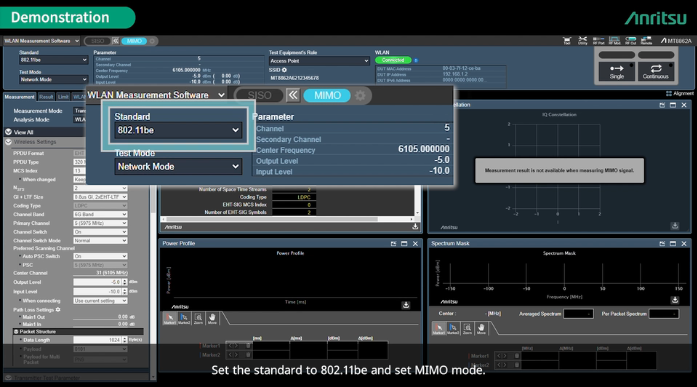 Anritsu's tweet photo. Interested in learning more about multi-input multi-output technology?
Watch #Anritsu's brief video to learn how #MIMO is used to increase data rates, and how to perform Transmitter and Receiver RF tests for #IEEE 802.11be 2x2 MIMO: https://t.co/4U52oRlpLk
#WLAN #WirelessLAN https://t.co/WUOPrgIy9D