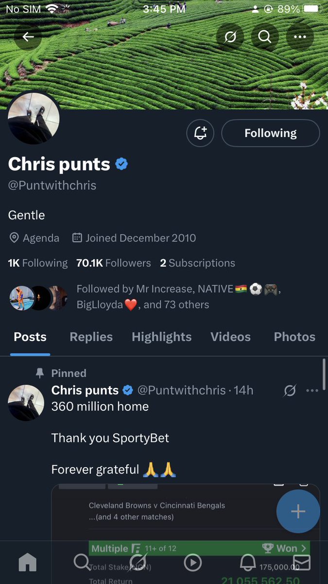 debbie__chi's tweet photo. @Puntwithchris Done Sir ✅ 

Charity Chinwe 
5736843278
MoniePoint

Thnx sir😊😊 https://t.co/03vU6XSPuz