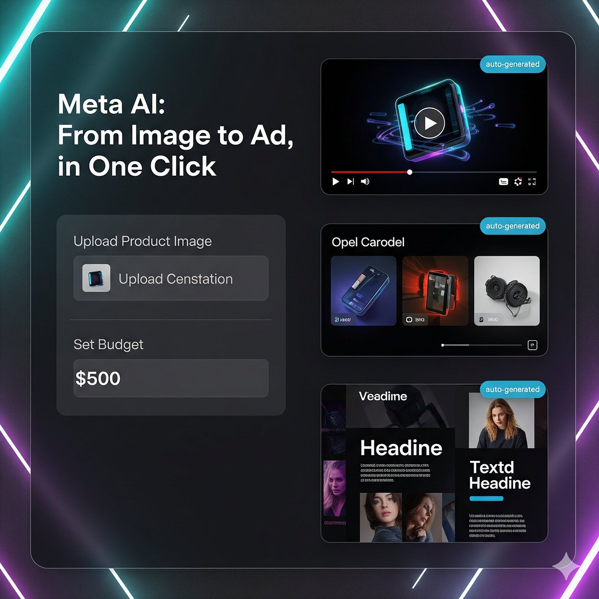 Olarewaju_OAD's tweet image. Meta + AI = Ad campaigns on autopilot

• AI generates visuals, video, copy, and targeting  
• Personalized ads in real time, per individual viewer 

Let AI handle creation. You focus on strategy

#MetaAdsAI #AIPoweredAds #AdAutomation #DigitalMarketing #GoHighLevel