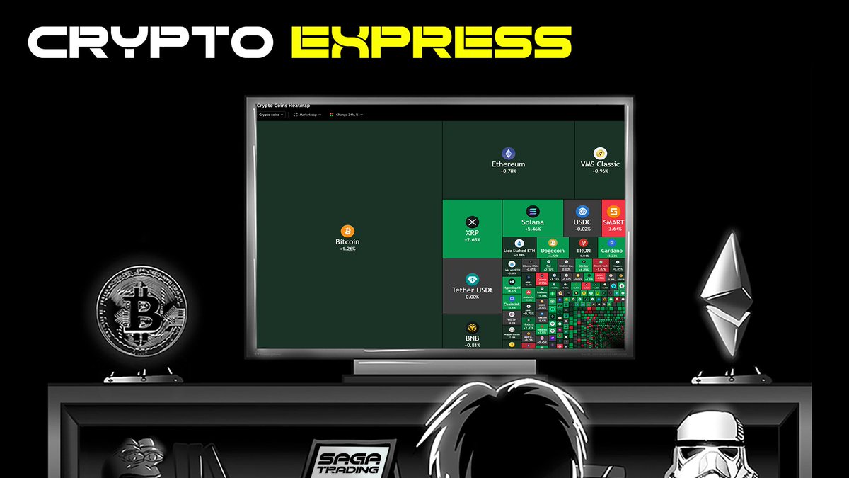 🚨 CRYPTO EXPRESS en LIVE à 18h00 🚨

$BTC et $ETH bouillants en ce moment… ça sent la volatilité 👀

On décortique tout ça ensemble en direct 💪