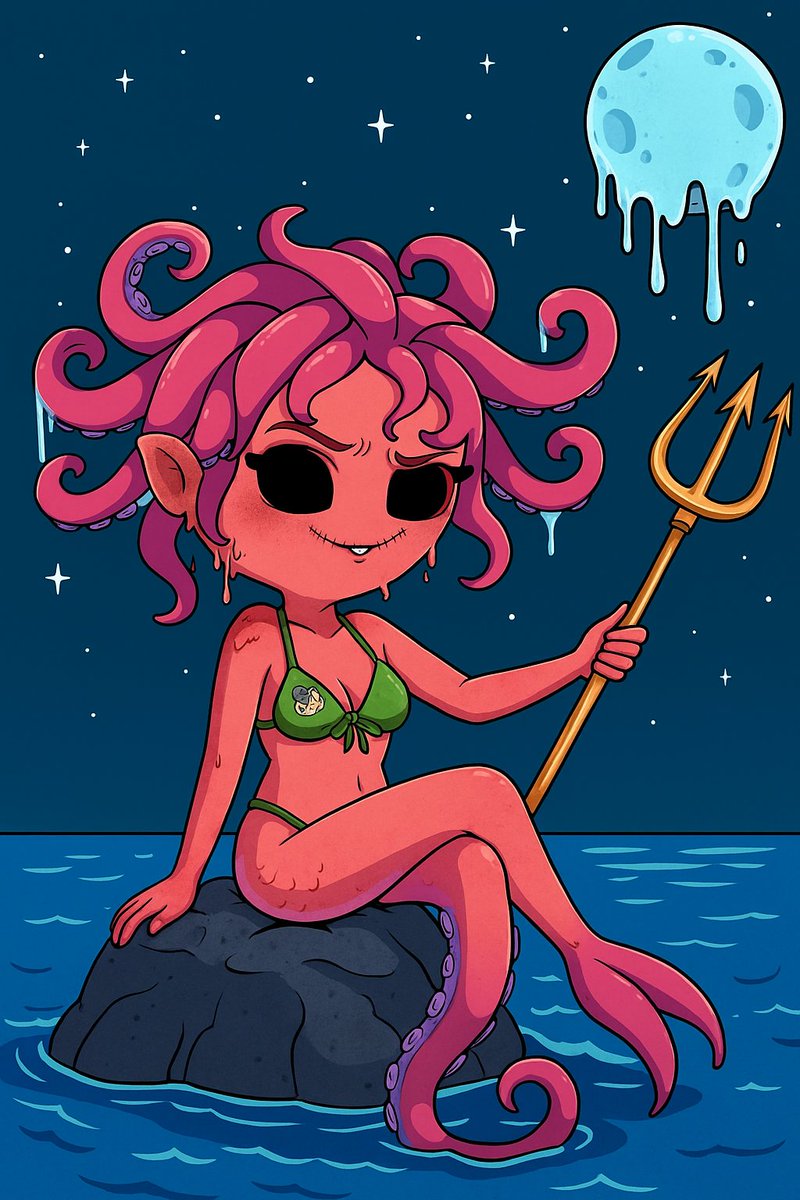 GM #CardanoCommunity

Legend has it that Merlina, the princess of the seas 🌊🐚, owed her queen 👑, the Moon 🌝, and made a pact: 
To protect her sisters, the melting moon girls ♀️

Join the new <a href="/MeltingMoons_/">Melting Moons</a> discord for incoming process... minting soon ♥️

#CardanoGirls $ADA
