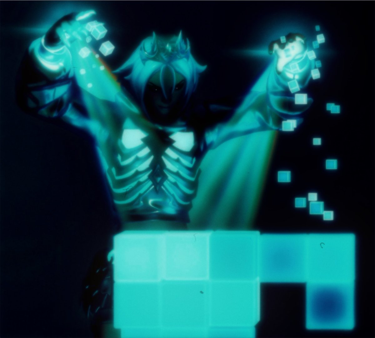 thndrdrp's tweet photo. Queen of light and shadow. I rise where the underworld blooms.🌌👑💀 #Fortnite #PersephoneRising #QueenOfLightAndShadow #DigitalUnderworld
#Fortography #FortniteArt #GlowEdit #SkeletalStyle
#EpicVisuals #FantasyVibes #VisualAlchemy https://t.co/Rkcs7aXbvR