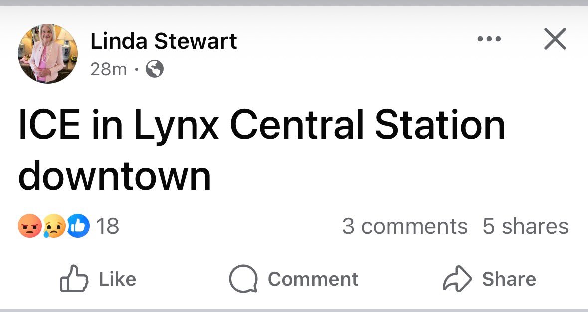 Laura Loomer (@lauraloomer) on Twitter photo EXCLUSIVE:
Linda Stewart <a href="/LindaStewartFL/">Linda Stewart</a>, a Democrat Florida State Senator from Orlando is doxxing ICE on her Facebook account & actively tracing their activities in Orlando in an effort to undermine & interfere in ICE raids.
I believe this is illegal in Florida!
Cc: EXCLUSIVE:
Linda Stewart <a href="/LindaStewartFL/">Linda Stewart</a>, a Democrat Florida State Senator from Orlando is doxxing ICE on her Facebook account & actively tracing their activities in Orlando in an effort to undermine & interfere in ICE raids.
I believe this is illegal in Florida!
Cc: