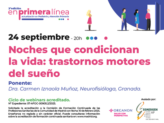 SEMERGENAndaluz's tweet photo. 🎯Participa en directo  en este en programa anual acreditado  ¡Te esperamos!

🗓️24 de septiembre a las 20:00
👤Ponente: Dra. Carmen Iznaola Muñoz, Neurofisióloga
👥Coordinadores: Dra. Ana Cabrerizo y Dr. Antonio Conejo
👇
https://t.co/OOUuk8SrY7

#semergenandalucia https://t.co/vSHQrLDpMd
