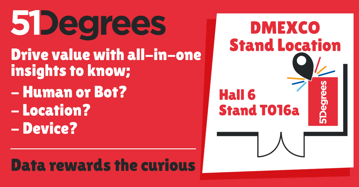 📢Guess who's going to #DMEXCO2025 ?!?

Come and chat to us next week in Cologne!

Want to set something up in advance?

Drop a quick reply to this message 📨