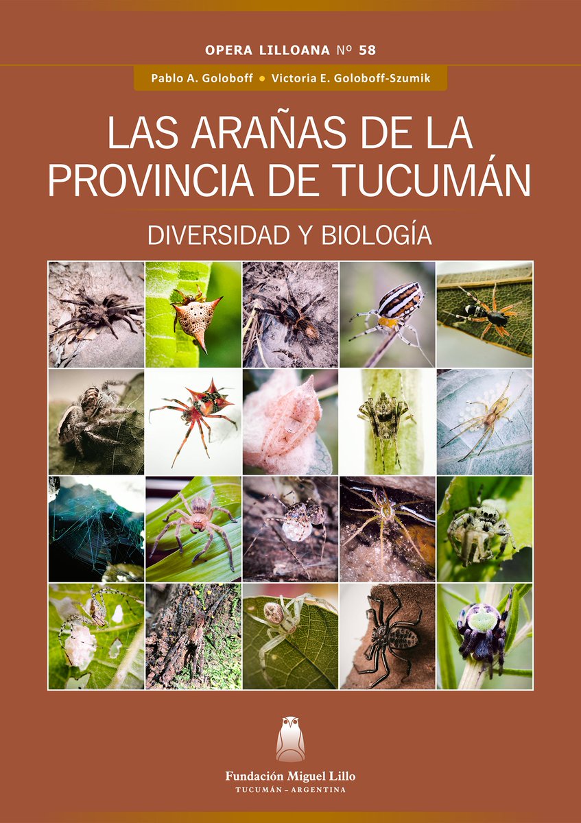 🙌Más publicaciones para descargar GRATIS en nuestra web! 

🕷️Opera Lilloana 58 (2025): "Las arañas de la provincia de Tucumán: diversidad y biología":

✅AQUÍ, EL LINK: lillo.org.ar/.../publicacio…