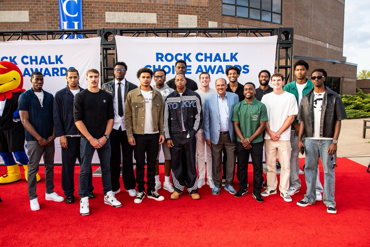 Throwin fits 💯

Rock Chalk Choice Awards 2025