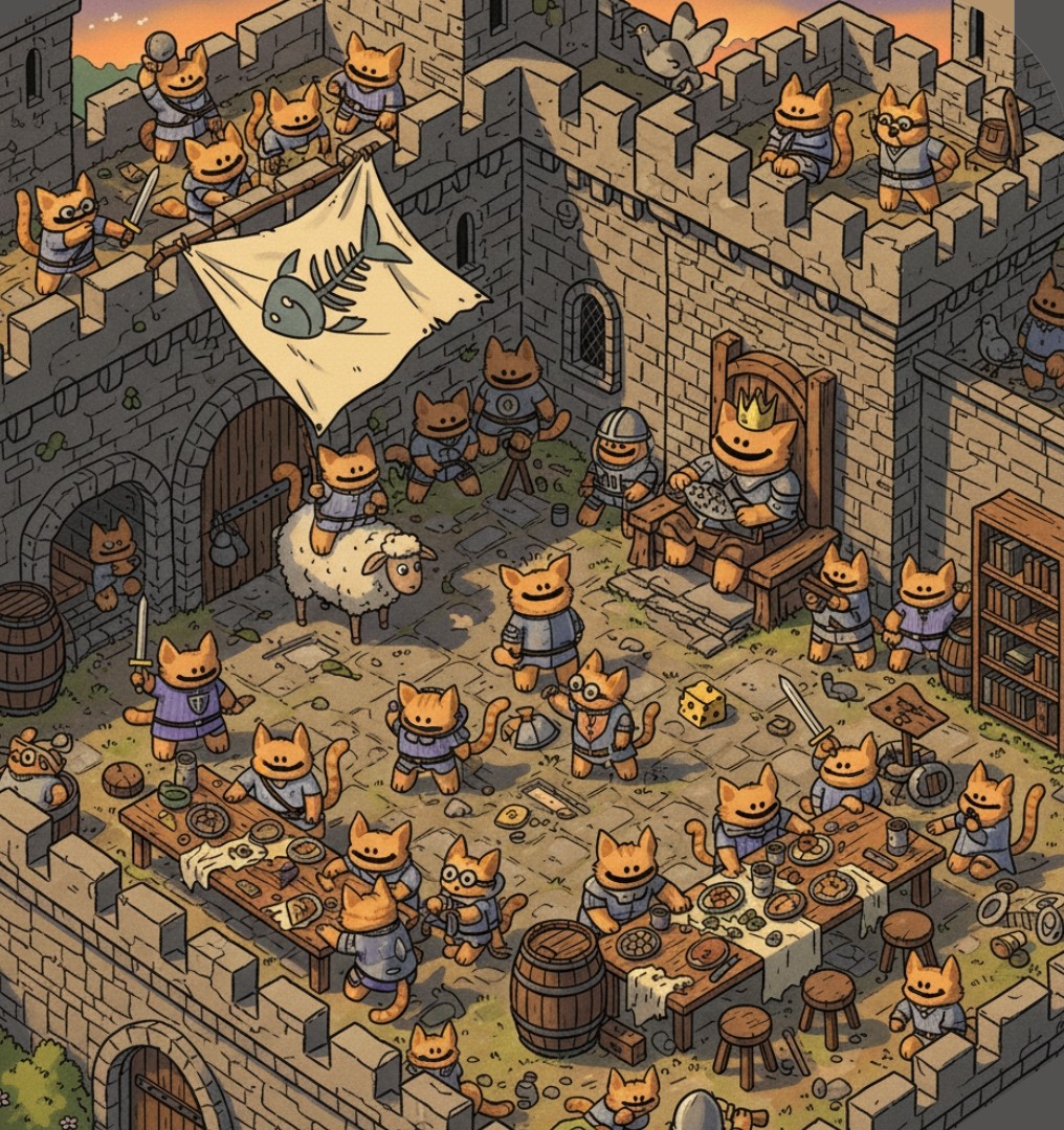 "Guardians of the Gate, Gatherers of the Grub." ⚔️
🌎☮️