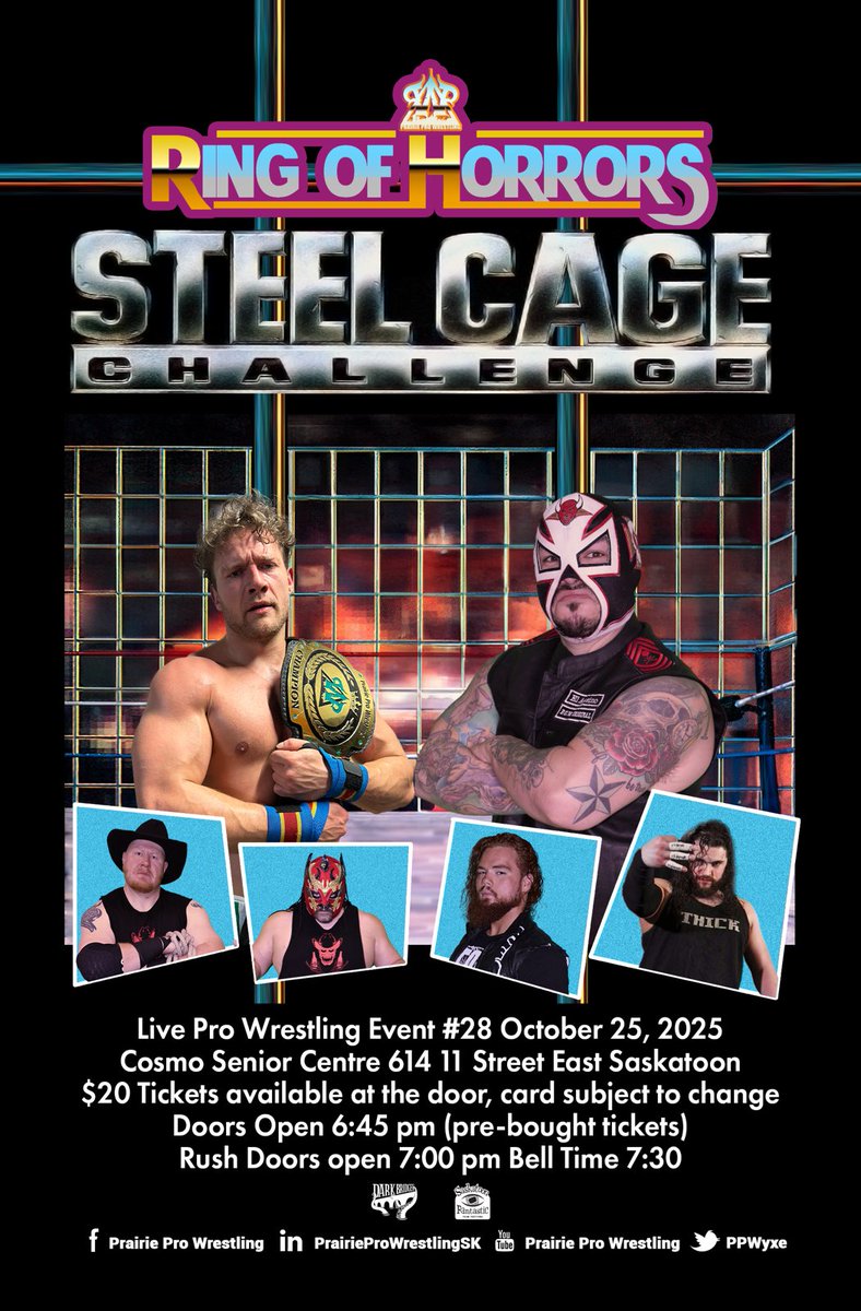 🎟️ #PPWNation – The wait is over! 🎟️
Reserved seating tickets for Ring Of Horrors IV are officially ON SALE NOW!

👉 DM us on social media today to lock in your seats.
⚠️ Act fast – these tickets won’t last long and WILL sell out quickly!
