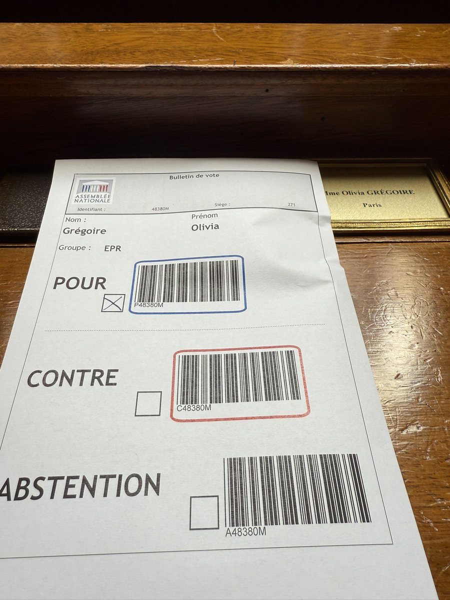Quelle folie de ne pas avoir en big 2025 de vote électronique à l’<a href="/AssembleeNat/">Assemblée nationale</a> . 

Donnez moi 50k€ je vous dev une plateforme même pas connecté à un internet, je vous fou un serveur privé sécurisé dans le sous sol.