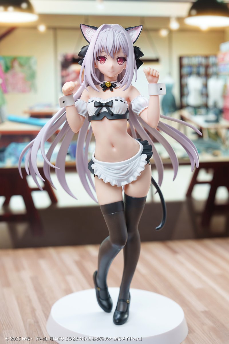 Sakuya_fm's tweet photo. 📸Q-six 月に寄りそう乙女の作法 桜小路 ルナ 猫耳メイドver. https://t.co/5dqXUajSFD