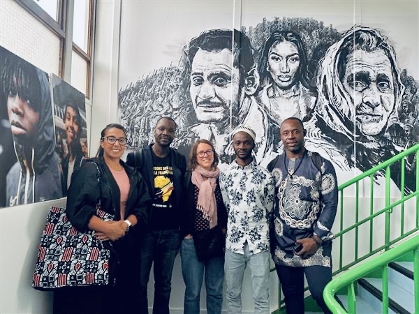 villageois2_0's tweet image. En sejour à Paris, notre Directeur Exécutif a visité l’ONG Banlieues Climat. Une des fondatrices, Sanaa Saitouly nous a partagé leurs actions pour la justice climatique et l’autonomisation des jeunes.  #BanlieuesClimat #JusticeClimatique #CCFD