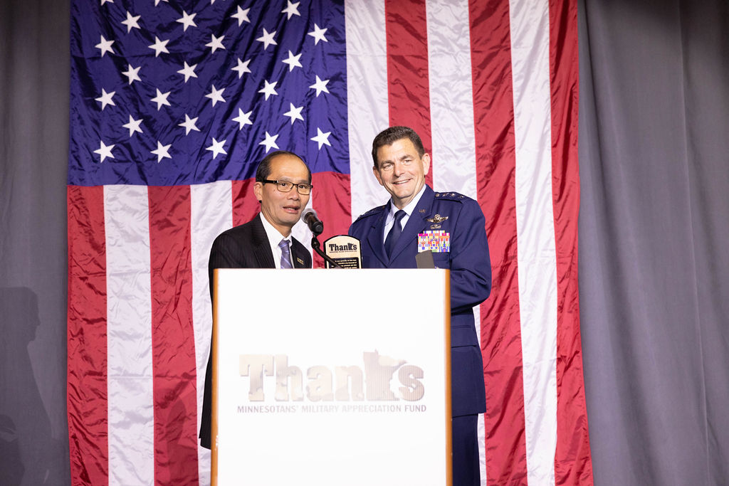 MMAF welcomed the Director of Air National Guard, General Michael Loh, on October 6, 2022. The evening provided great insight into the readiness of our military and the challenges the modern military faces. thankmntroops.org/events/2022-fu… #TBT #20YearsofThanks