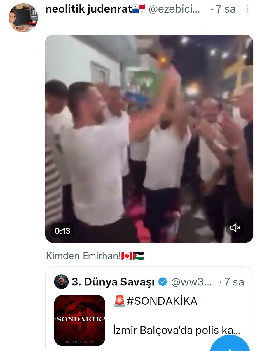 KokKardelen55's tweet photo. Bu yaratık izmir balçova'da saldırıyla, şehitlerle dalga geçiyor şehitlere hakaret ettiği milletimize hakaret ettiği paylaşımları var bu mahlukatın hesabını bloklayıp kapatalım böylelerinin bu platformda aramızda özgürce paylaşım yapma hakkı yok hesabı bu  @ezebicimole https://t.co/3E46XEotY5