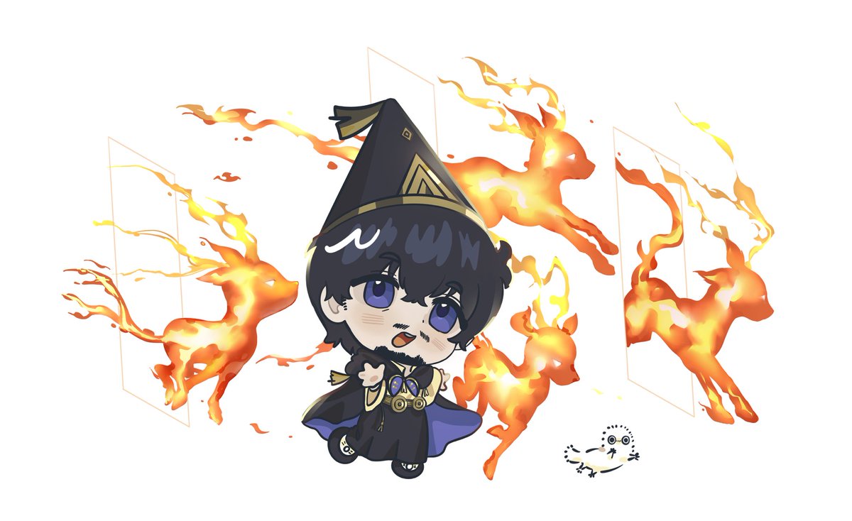 🔥🦌
#Δ帽子 #witchhatatelier