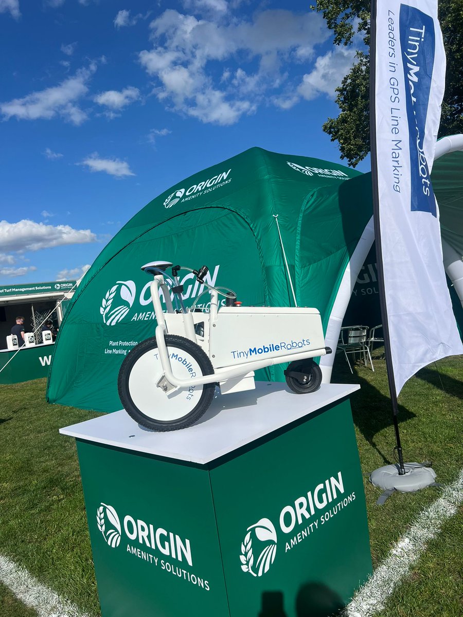 OriginAmenity's tweet image. The setup for @GroundsFest 2025 is almost complete!

We look forward to welcoming attendees onto our stands once the event opens its doors tomorrow.

Come see us on Stands RB140 &amp;amp; 20 to learn more about our vast #GroundsManagement and #linemarking ranges.

You can also enter our