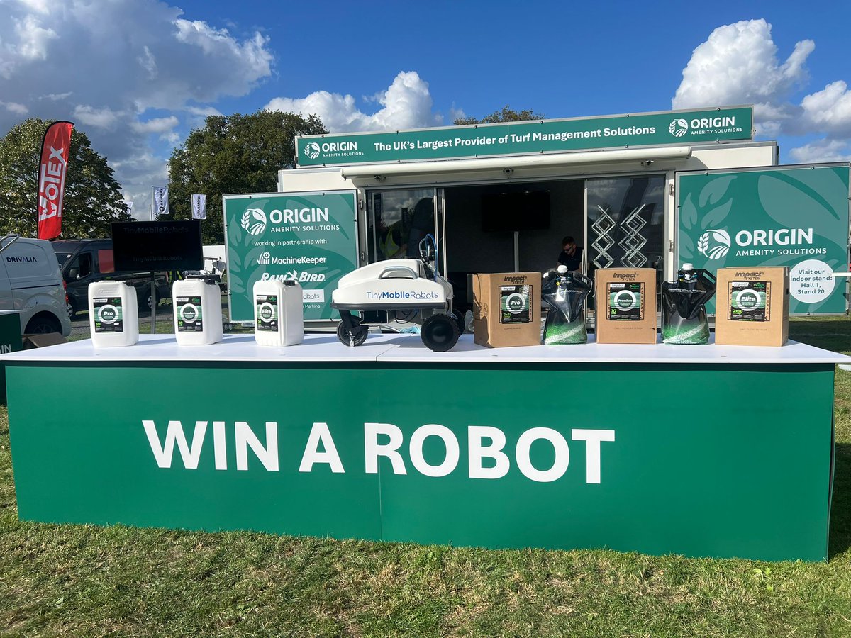 OriginAmenity's tweet image. The setup for @GroundsFest 2025 is almost complete!

We look forward to welcoming attendees onto our stands once the event opens its doors tomorrow.

Come see us on Stands RB140 &amp;amp; 20 to learn more about our vast #GroundsManagement and #linemarking ranges.

You can also enter our