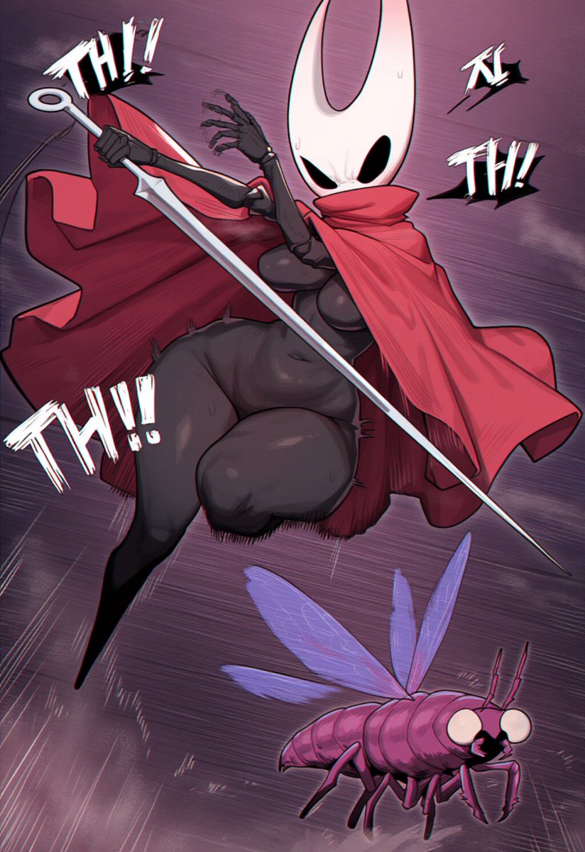 _RedIlus_'s tweet photo. I want to play Silksong just because of Hornet ngl https://t.co/RPBkrycSWa