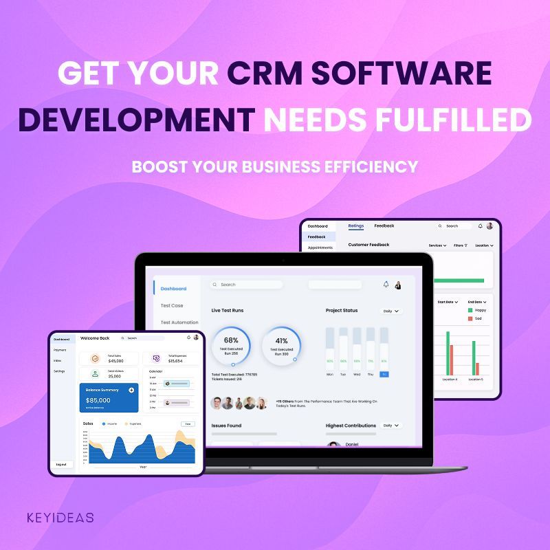 keyideasglobal's tweet image. Boost your business efficiency with a custom CRM solution at Keyideas!
We create scalable, intuitive CRM software tailored to your sales, marketing, or customer support needs.

Learn more: keyideasinfotech.com/top-custom-crm…

#CRMDevelopment #CustomCRM