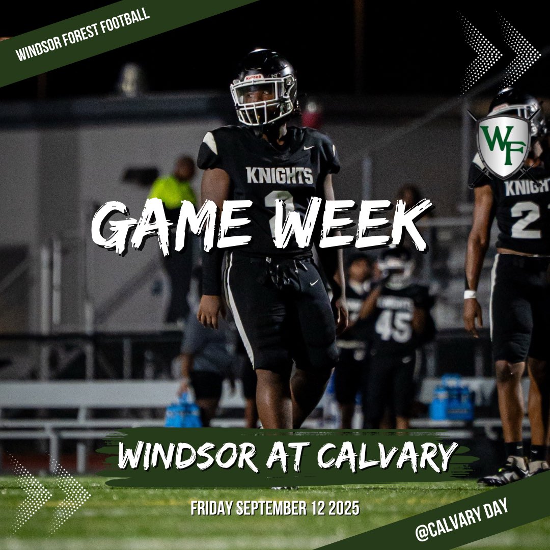 Week Four will be an away game at Calvary Day School! Come out and support your favorite football team!