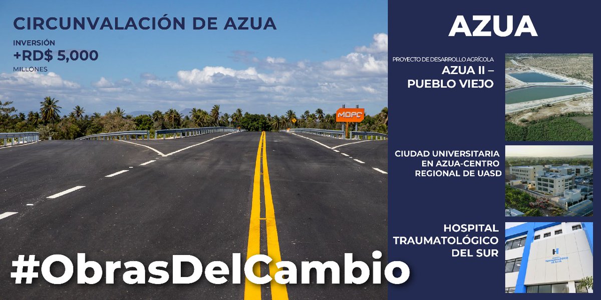 Obras que transforman comunidades. #ObrasDelCambio