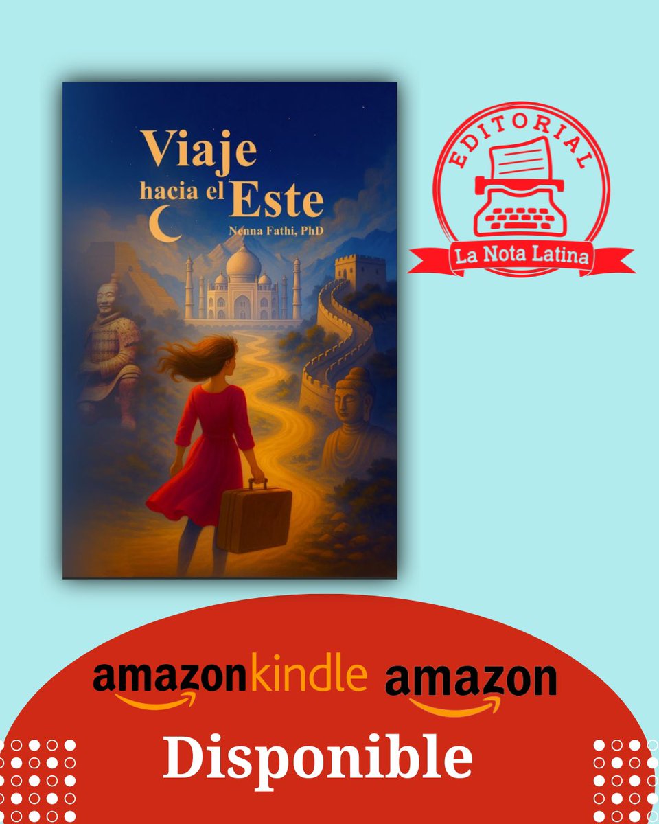 En Viaje hacia el Este, Nenna Fathi comparte una historia real de valentía y transformación. 🌍✈️
De hospitales silenciosos a más de 40 países, cada destino se vuelve una lección de vida.
Un libro que inspira a renacer.

📖 Disponible en Amazon.

#ViajeHaciaElEste #NennaFathi