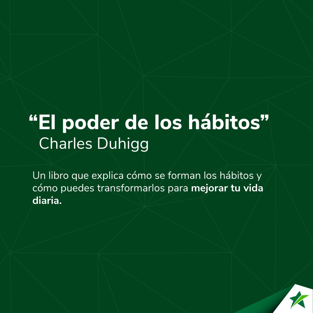 Tus hábitos definen tu día a día. “El poder de los hábitos” de Charles Duhigg muestra cómo se forman y cómo transformarlos puede cambiar tu vida. Un recordatorio de que el progreso empieza con pequeñas acciones repetidas. 📖