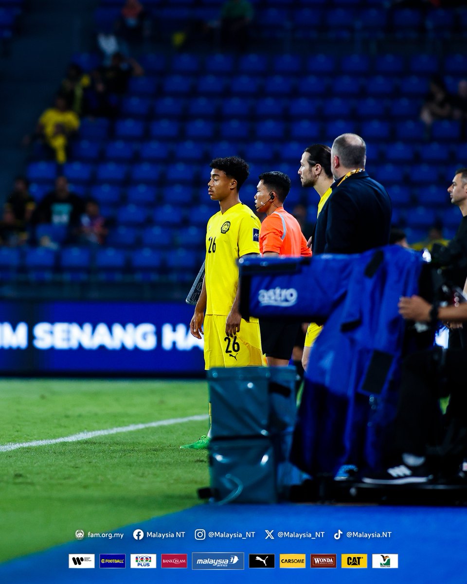 Full time! A massive win against one of the Asia's mighty 🐯🔥
🇲🇾 1-0 🇵🇸

3’ Joao Figueiredo

#FAM #HarimauMalaya