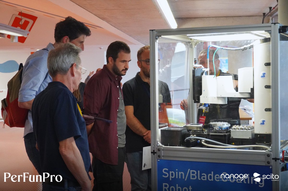 nanoGe_Conf's tweet photo. 🌐Discover Sciprios at #PerFunPro presenting Spin/Blade Coating Robot, a fully automated robotic platform that completes the deposition process and uses replaceable applicators to allow operation with different materials. https://t.co/wvsIAkkCVa