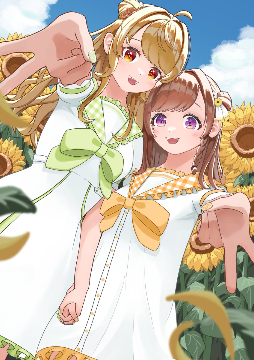 yoizuki_hakubo's tweet image. 🌻
#アートもこ   
#にいなあーと
#ほろよいサンフラワー