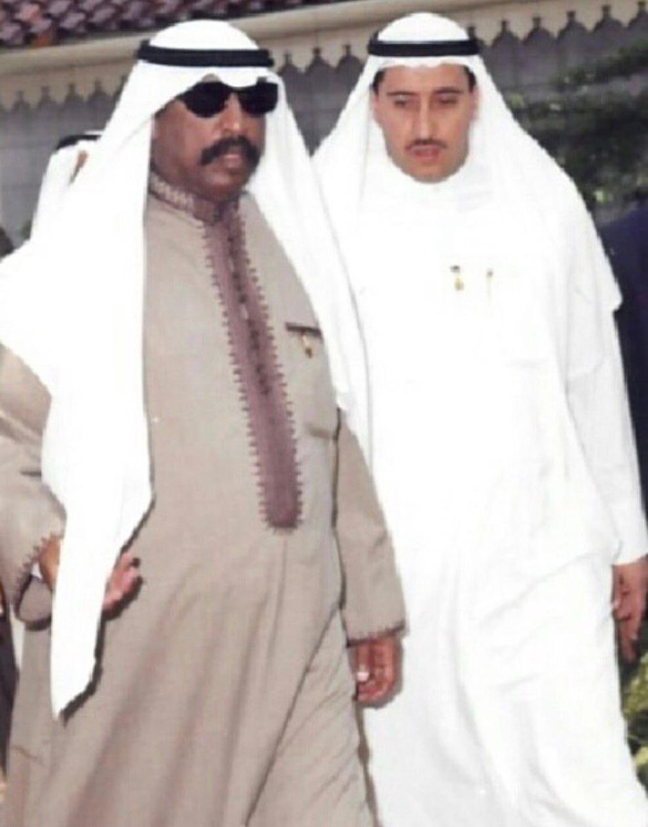 الامير الراحل الشيخ سعد العبدالله السالم الصباح والشيخ فيصل الحمود المالك الصباح .. تايلند