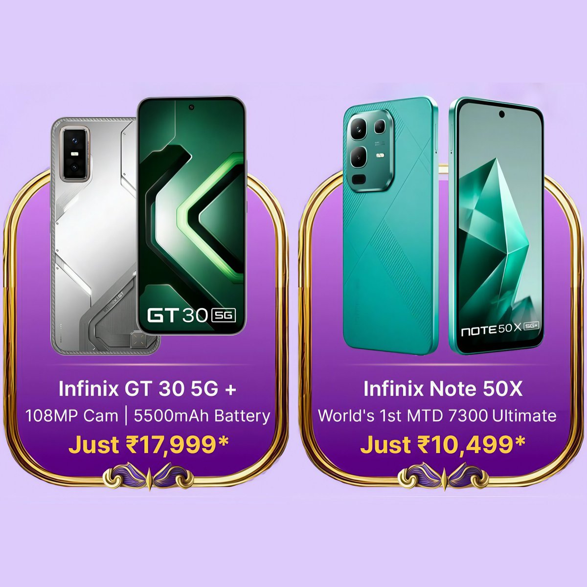 TechWithAbhi12's tweet image. Flipkart BBD Sale 2025 Infinix Deals 🔥...

Are You Intrested In Anyone...? 

#BigBillionDays #bbdsale #BBD2025