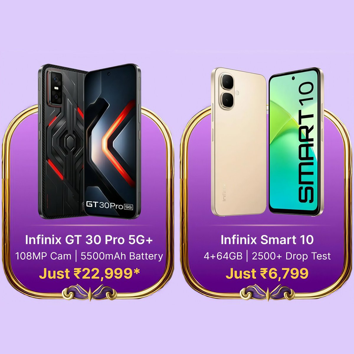 TechWithAbhi12's tweet image. Flipkart BBD Sale 2025 Infinix Deals 🔥...

Are You Intrested In Anyone...? 

#BigBillionDays #bbdsale #BBD2025