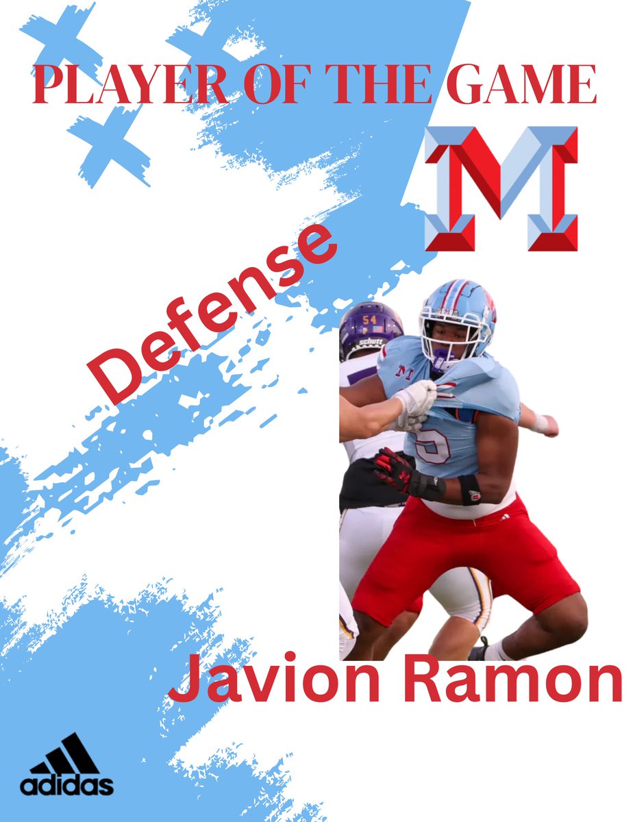 Monterey HS Athletics (@monterey_sports) on Twitter photo Defensive player of the game!
<a href="/JavionRamonn/">javion ramon</a> <a href="/Coach_Sims/">Jason Sims</a> <a href="/RandyRosetta/">Randy Rosetta</a> <a href="/AthleticsLISD/">Lubbock ISD Athletics</a> <a href="/806hsscmedia/">Jasone Pearson</a>
3 Tackles
5 assist Defensive player of the game!
<a href="/JavionRamonn/">javion ramon</a> <a href="/Coach_Sims/">Jason Sims</a> <a href="/RandyRosetta/">Randy Rosetta</a> <a href="/AthleticsLISD/">Lubbock ISD Athletics</a> <a href="/806hsscmedia/">Jasone Pearson</a>
3 Tackles
5 assist