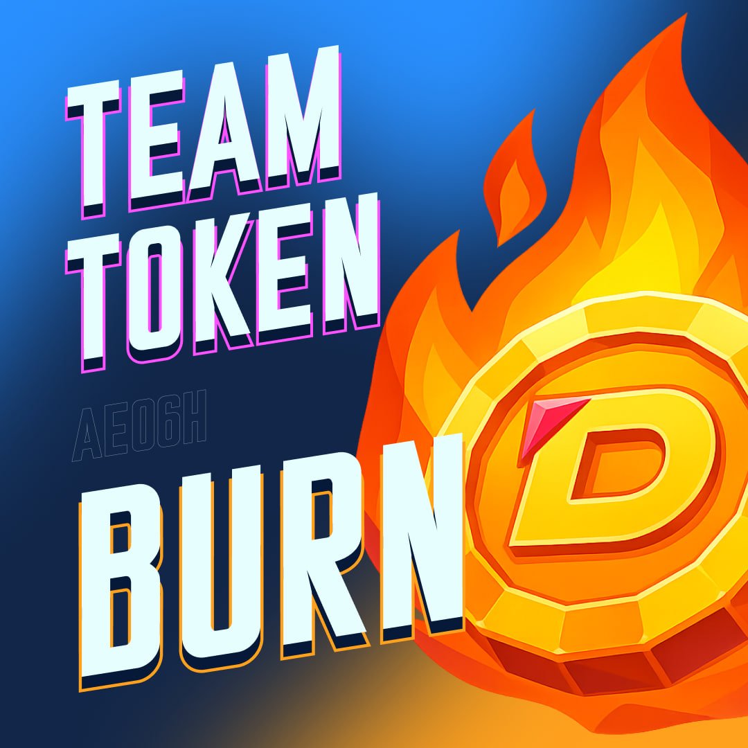 🏎 Team Allocation Burn 🏎

We’re kicking off the week with a huge update regarding TGE — and it’s a game-changer. Let’s break it down.

We’ve been listening closely. Your feedback matters — your concerns, your passion, your commitment to the project. We’re not here to cash in on