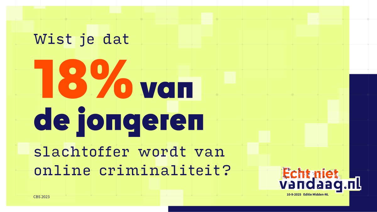 Op de actiedag #Echtnietvandaag wordt het #webinar 'Digitale #veiligheid voor jouw kind' georganiseerd op woensdag 10 september om 20.00 uur. Deelnemen is gratis! Leer de #gevaren van het #internet voor je kind kennen en hoe je daar mee om kan gaan. ➡️ obi41.nl/yckmbv7n