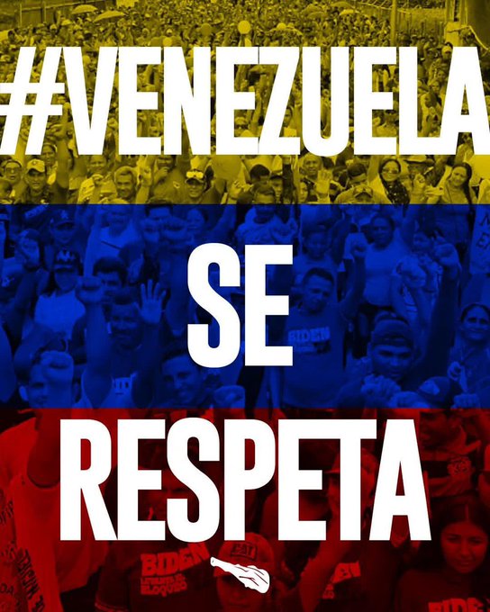 Que lo sepan los nacidos... 
#VenezuelaSeRespeta