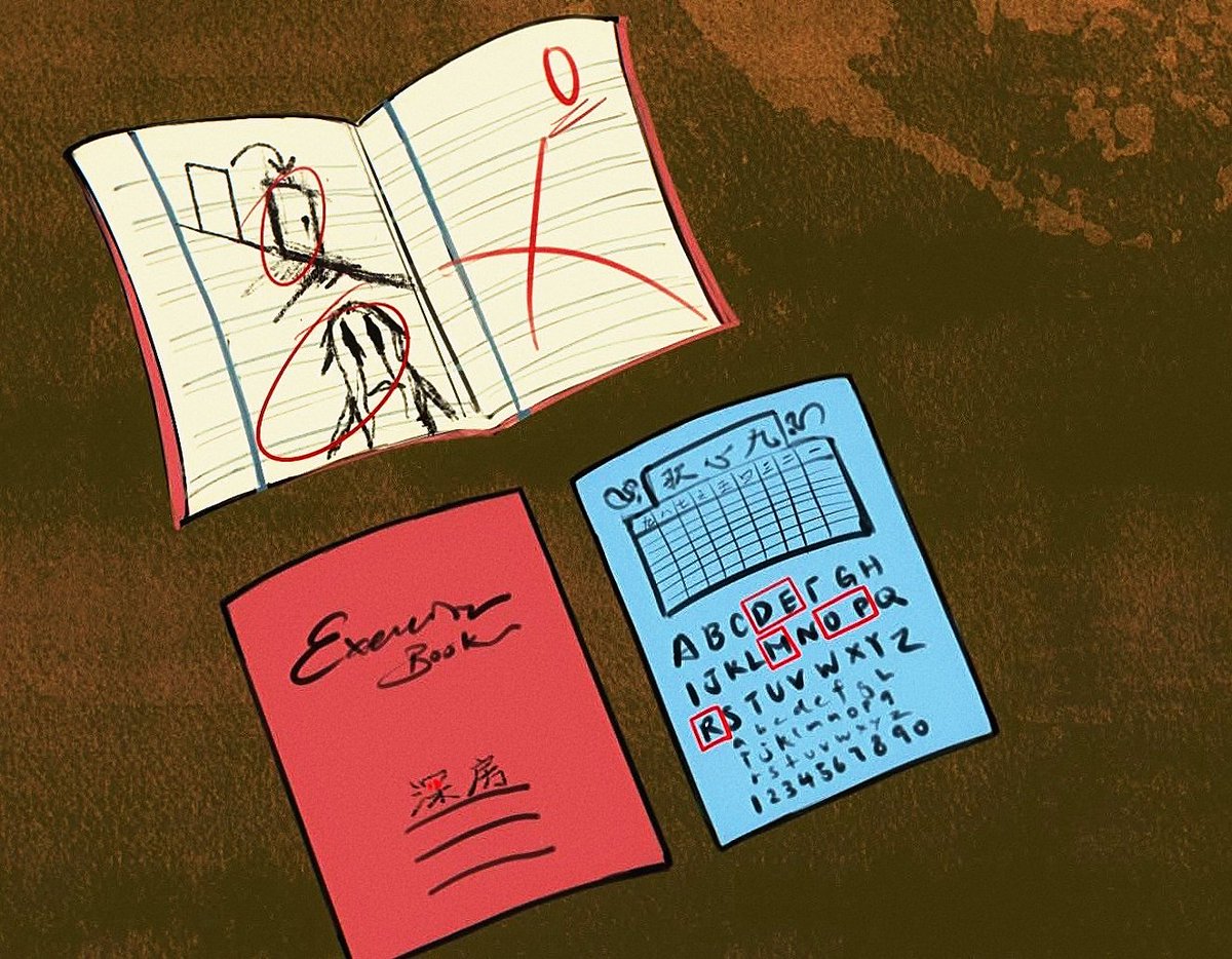 Wonder if anyone used to write in these exercise books 👻
#analoghorror #IndieGameDev
#indiedev #horrorgamedev #devlog #indiehorror #獨立遊戲 
#恐怖遊戲 #deeproom #深房